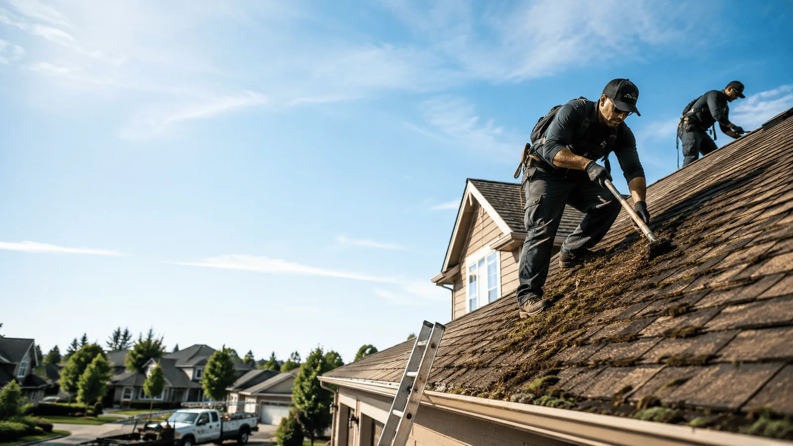 Roof Moss Removal in White Rock, NM near me